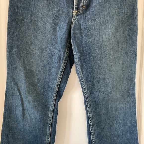 ANN TAYLOR Vintage Bootcut Button Fly Special Edition Jeans Size 6P - Picture 8 of 16